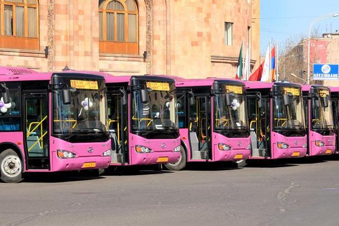 Более 200 новых автобусов будут запущены в эксплуатацию в Ереване в апреле, а старые - заменят электробусами Более 200 новых автобусов будут запущены в эксплуатацию в Ереване в апреле, а старые - заменят электробусами