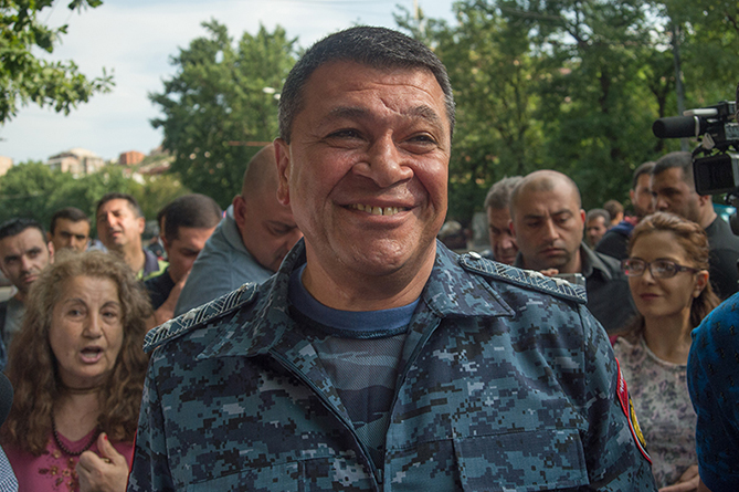 Экс-главу Полиции Армении Владимира Гаспаряна осудили на 6 лет, но выпустили по амнистии