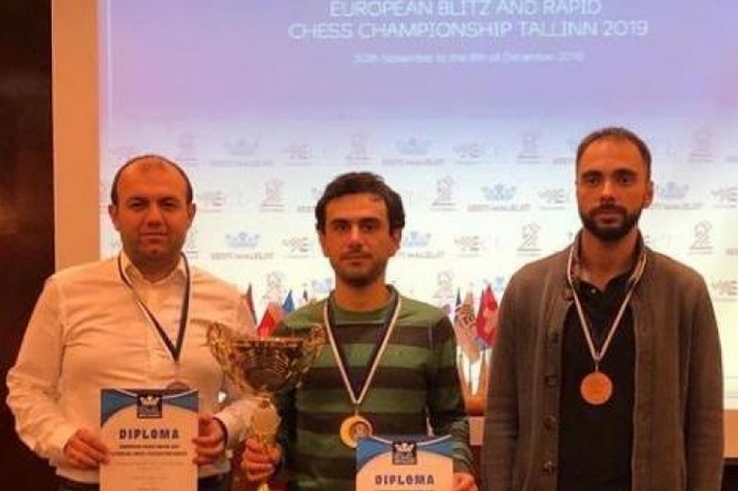 Габриэл Саркисян выиграл чемпионат Европы по быстрым шахматам 