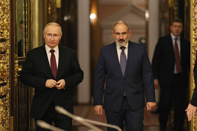 Путин заявил Пашиняну о признании Азербайджаном суверенитета Армении в контексте разблокировки коммуникаций в регионе