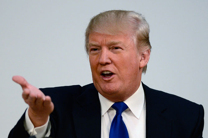 Трамп заявил, что на 100% поддерживает операцию России в Сирии Трамп заявил, что на 100% поддерживает операцию России в Сирии