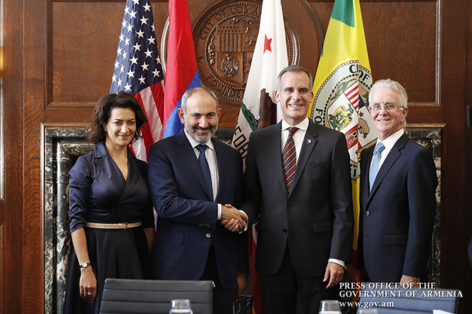 Армения придает важность партнерству с Лос-Анджелесом и Калифорнией –  Пашинян