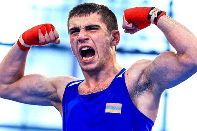 Армянский боксер Эрик Исраелян вышел в полуфинал молодежного ЧМ в Испании