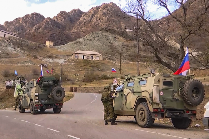 Российские миротворцы зафиксировали в Арцахе нарушение режима прекращения огня со стороны Азербайджана