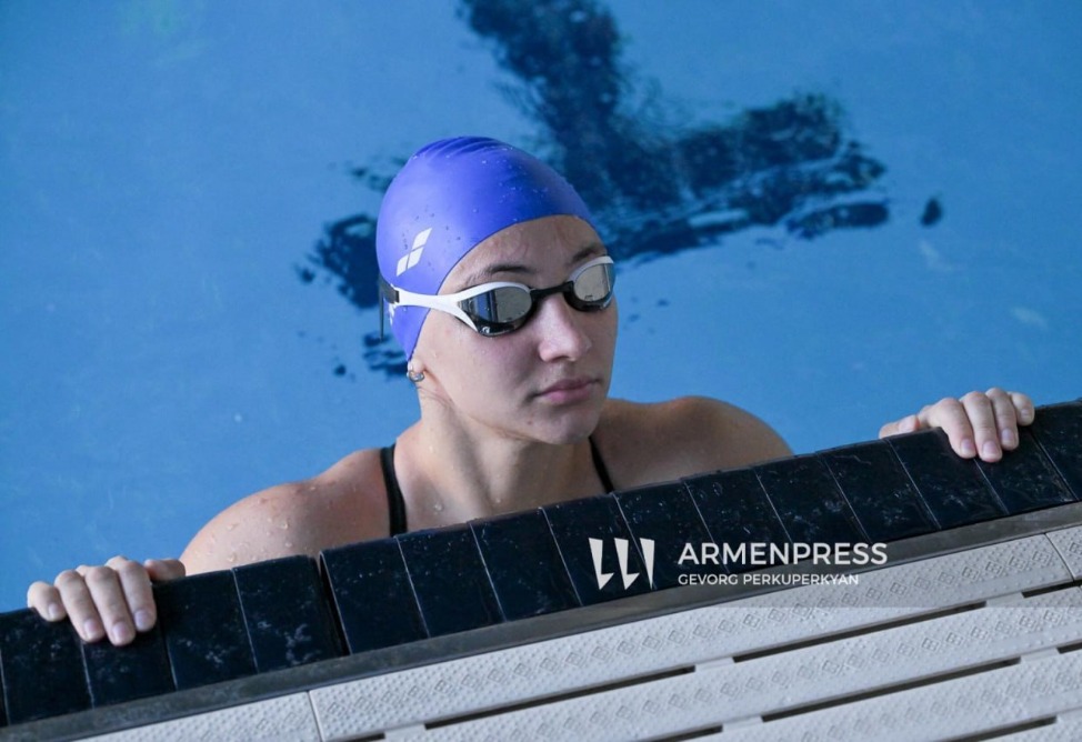 Армянская пловчиха Варсеник Манучарян выступила на Олимпийских играх и стала 26-й на дистанции 100 метров баттерфляем