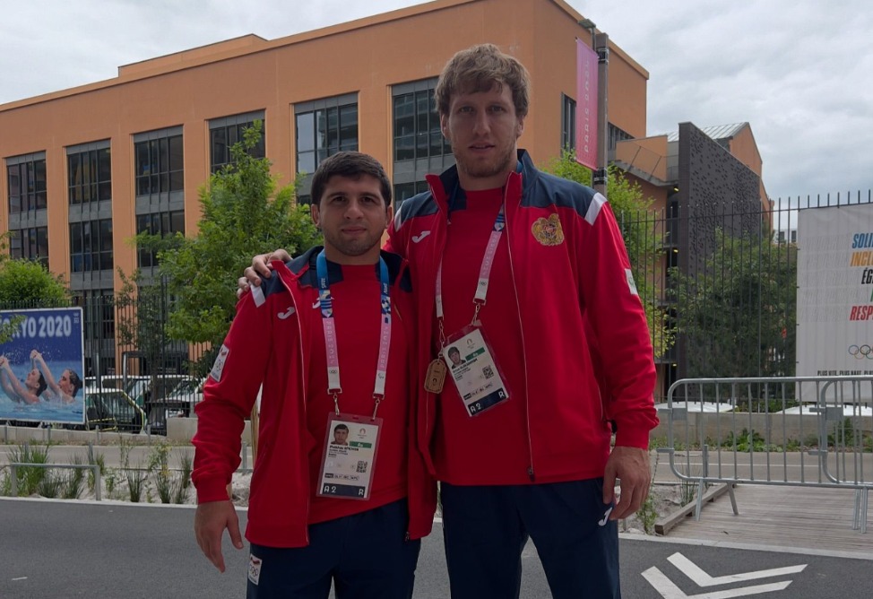 Армянские борцы Артур Алексанян и Малхас Амоян начинают борьбу на Олимпийских играх (ФОТО) 