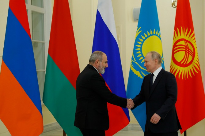 2024թ․–ի հունվարի 1–ից ԵԱՏՄ–ի նախագահությունը փոխանցվում է Հայաստանին 2024թ․–ի հունվարի 1–ից ԵԱՏՄ–ի նախագահությունը փոխանցվում է Հայաստանին