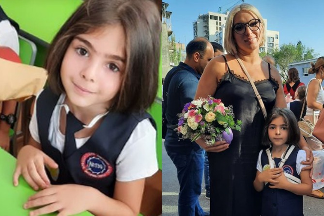 «Բալես դու պապա չունես `մեռել ա».դերասանուհի Նաիրա Մովսիսյանի գրառումը` դստեր առաջին դասարան հաճախելու կապակցությամբ (ՖՈՏՈ) «Բալես դու պապա չունես `մեռել ա».դերասանուհի Նաիրա Մովսիսյանի գրառումը` դստեր առաջին դասարան հաճախելու կապակցությամբ (ՖՈՏՈ)