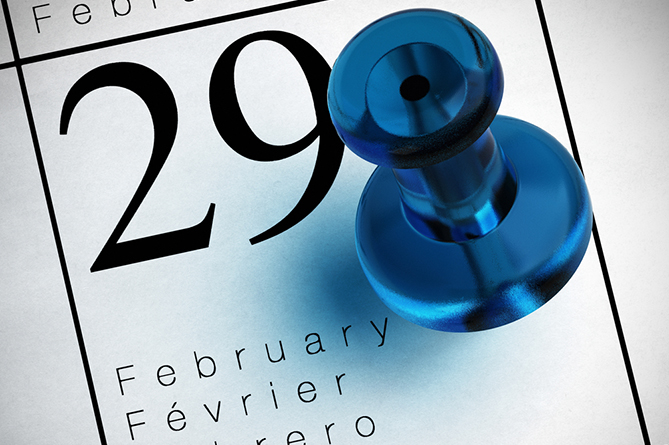 К сожаленью, день рождения только раз ... в четыре года (ФОТО)