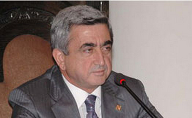 Армения заинтересована развитии отношений с США –президент Саргсян