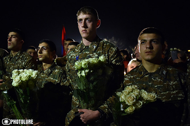 "March of Silence" in memory of heroes killed in Karabakh takes place in Yerevan-8