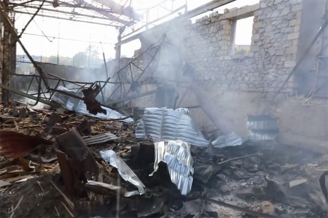 Масштабные последствия удара Азербайджана по Степанакерту (ВИДЕО)