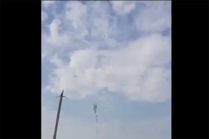 В небе над Мартуни: поражение двух беспилотников Азербайджана в одном кадре (ВИДЕО)