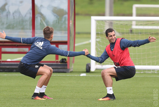 Мхитарян: я рад вернуться к тренировкам 