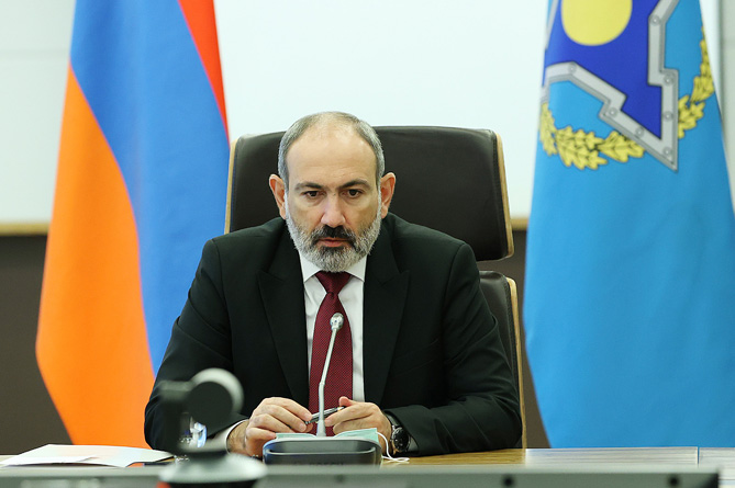 Пашинян поедет в Таджикистан на заседание ОДКБ