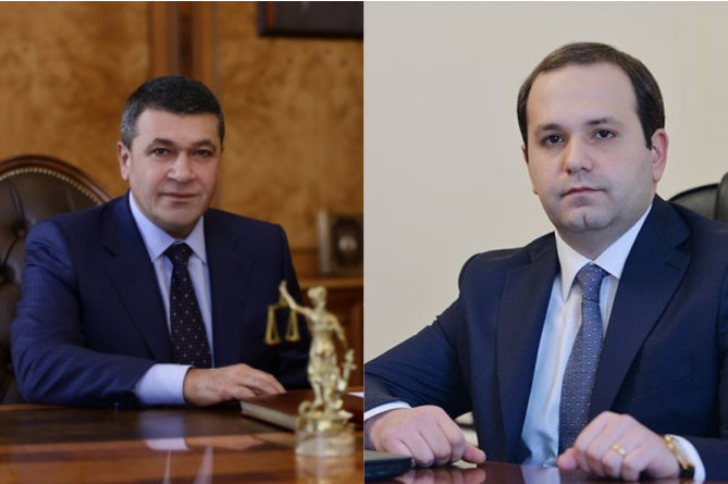 Президент Армении освободил главу СНБ и начальника Полиции от занимаемых должностей