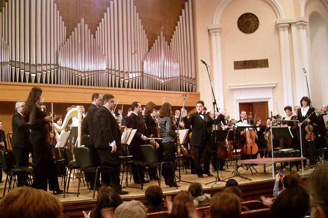 Топчян: Филармоническому оркестру предоставлены лучшие условия в Армении