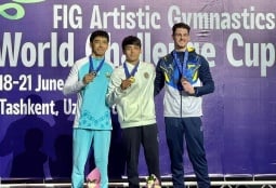 18-летний армянский гимнаст Мамикон Хачатрян выиграл «World Challenge Cup» в Ташкенте (ВИДЕО)  