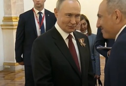 Путин поблагодарил Пашиняна за визит (ВИДЕО)
