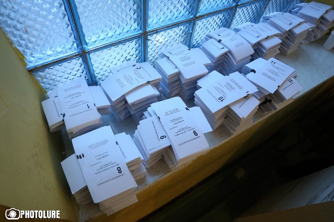 ԿԸՀ–ն հրապարակել է ավելի քան քառորդ ընտրատեղամասերի նախնական տվյալները 