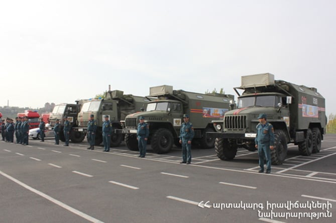 Вторая автоколонна с гуманитарной помощью направилась в Арцах Вторая автоколонна с гуманитарной помощью направилась в Арцах