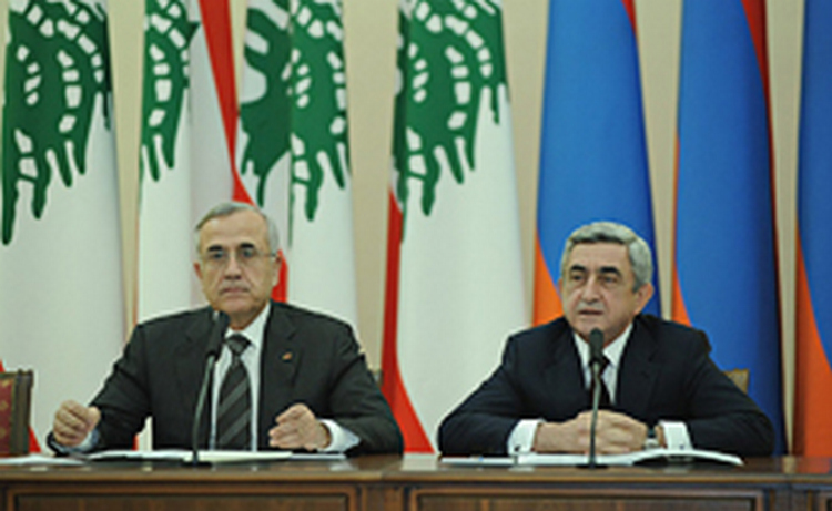 Армения благодарна Ливану за братское отношение к армянской общине – Саргсян