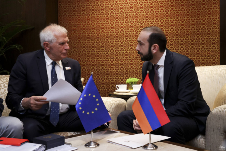 Глава МИД Армении представил Верховному представителю ЕС ситуацию в Арцахе и урегулирование армяно-азербайджанских отношений (ВИДЕО)