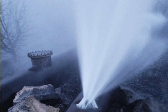 Из-за аварии жители одого из районов Еревана лишились воды на 36 часов (ВИДЕО)