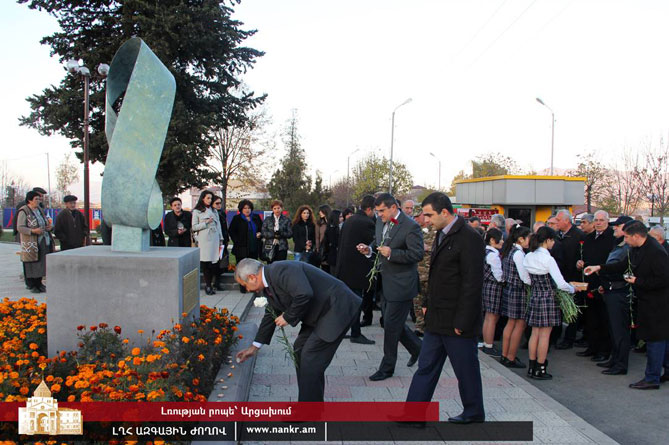 Ֆրանսիայի հետ համերաշխության լռության րոպե՝ Արցախում