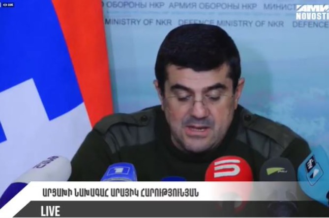 Арцах объявит Отечественную войну, если Азербайджан не будет соблюдать прекращение огня - Арутюнян (ВИДЕО)