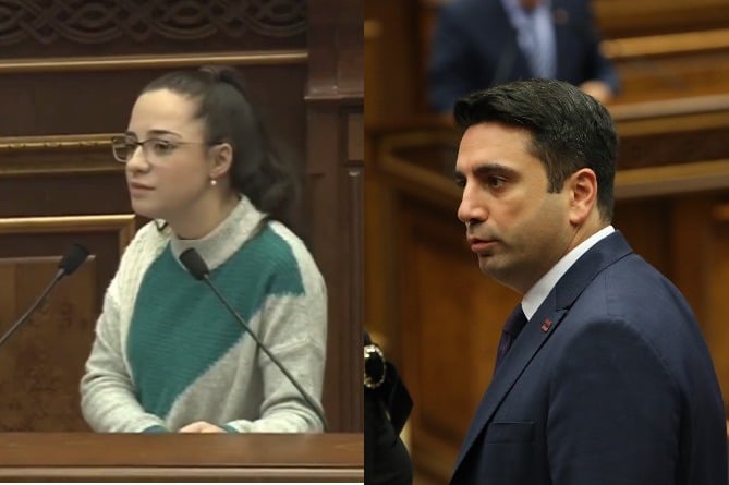 "Я здесь! Где?": Ревазян "потеряла" Алена Симоняна в парламенте (ВИДЕО) "Я здесь! Где?": Ревазян "потеряла" Алена Симоняна в парламенте (ВИДЕО)