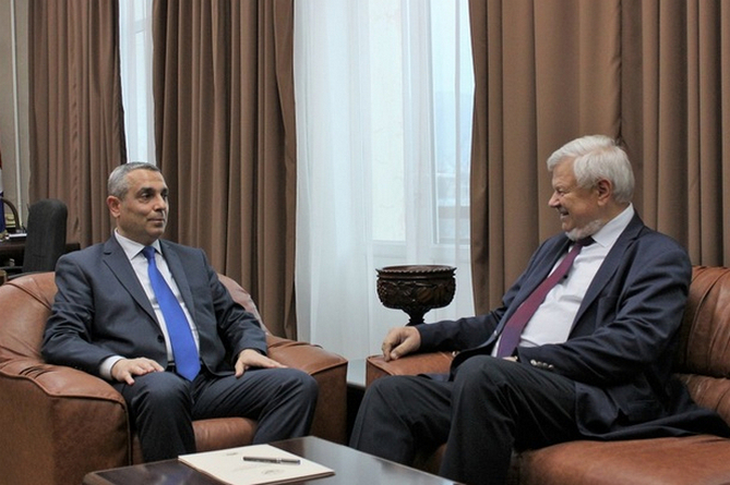 Արցախի ԱԳ նախարարն արցախաադրբեջանական շփման գծում տիրող իրավիճակն է քննարկել Կասպրշիկի հետ Արցախի ԱԳ նախարարն արցախաադրբեջանական շփման գծում տիրող իրավիճակն է քննարկել Կասպրշիկի հետ