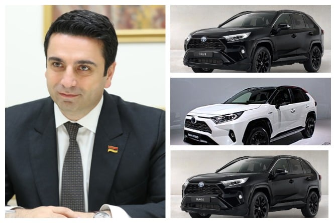Կառավարությունը թույլատրեց Toyota մակնիշի 3 ամենագնաց ձեռք բերել Ալեն Սիմոնյանին սպասարկող մեքենային ուղեկցելու համար Կառավարությունը թույլատրեց Toyota մակնիշի 3 ամենագնաց ձեռք բերել Ալեն Սիմոնյանին սպասարկող մեքենային ուղեկցելու համար