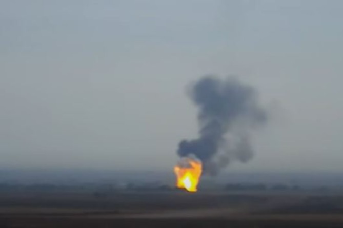 Армия обороны Арцаха сбила вертолет Азербайджана (ВИДЕО)