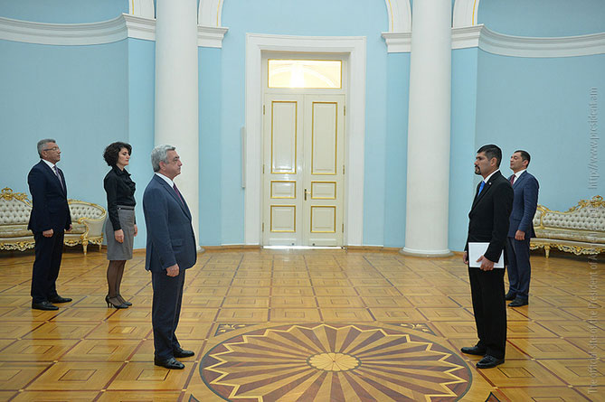 Первый посол Никарагуа в Армении приступил к своим обязанностям