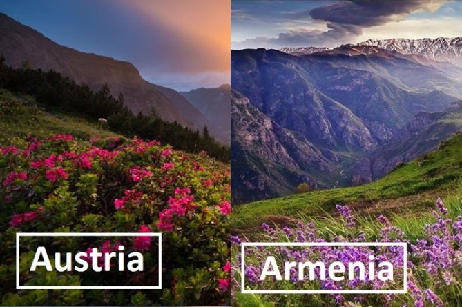 Հայաստանում լավ է, ինչպես Իտալիայում և Շվեյցարիայում. դրանում համոզում են գունեղ բնապատկերները (ՖՈՏՈ)