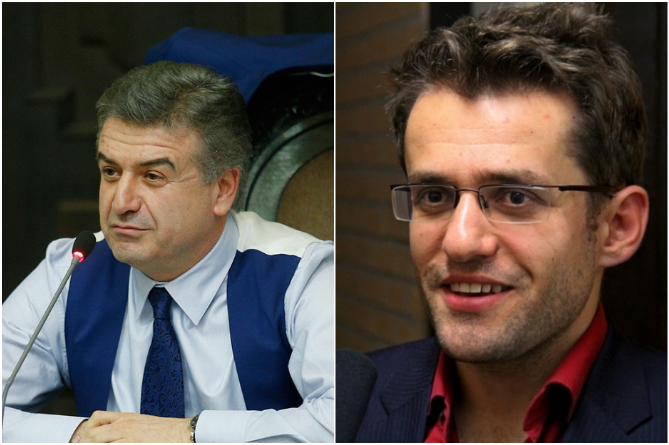ՀՀ վարչապետը` Արոնյանին. Լևո՜ն ջան, կեցցե՜ս, հիանում ենք քեզանով ՀՀ վարչապետը` Արոնյանին. Լևո՜ն ջան, կեցցե՜ս, հիանում ենք քեզանով