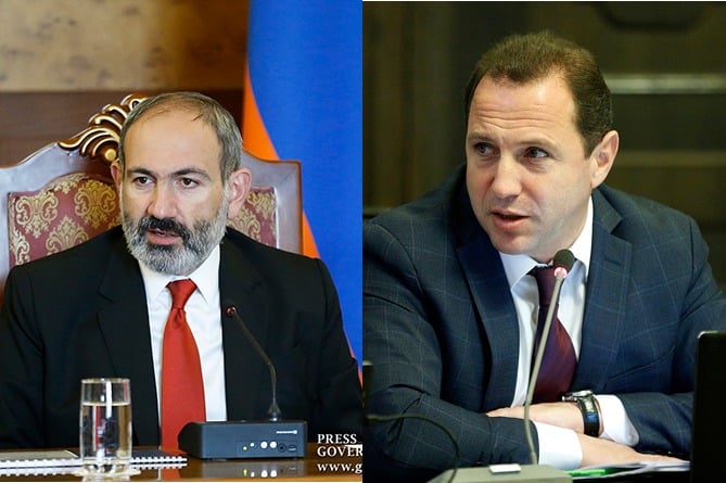 Փաշինյանը հերքել է Դավիթ Տոնոյանին աշխատանքից ազատելու լուրերը. ԼՐԱՑՎԱԾ