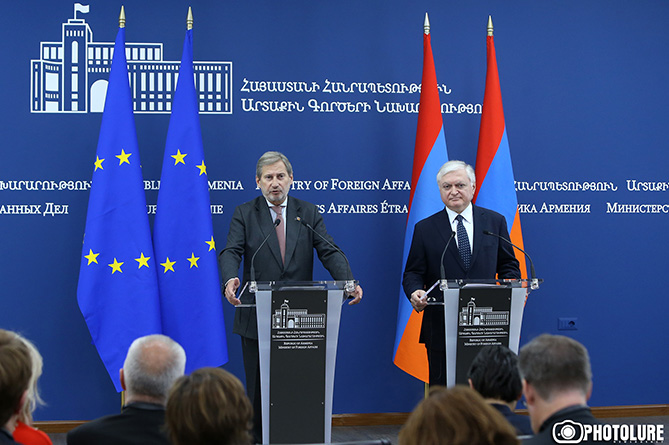 Армения намерена развивать всеобъемлющее сотрудничество с ЕС во всех сферах – МИД 