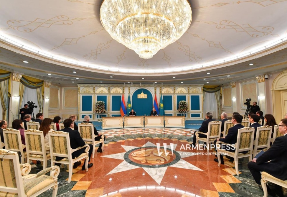 Президент Казахстана анонсировал подписание документа о стратегическом партнерстве с Арменией