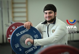 Тяжелоатлет Григор Казарян стал чемпионом мира среди юниоров