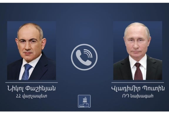 Փաշինյանն ու Պուտինը մտքեր են փոխանակել երկկողմ օրակարգի հարցերի շուրջ և պայմանավորվել են քննարկումները շարունակել առաջիկա հարմար առիթով՝ հանդիպման ձևաչափով