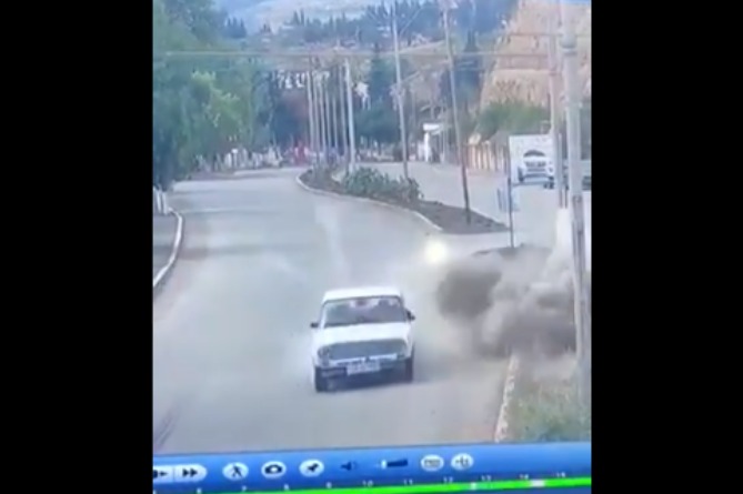 Арцахский омбудсмен представил доказательства обстрела Мартакерта со стороны Азербайджана (ВИДЕО)