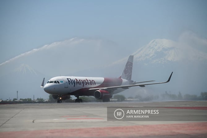 FlyArystan начала осуществление рейсов по маршруту Алматы – Ереван – Алматы FlyArystan начала осуществление рейсов по маршруту Алматы – Ереван – Алматы