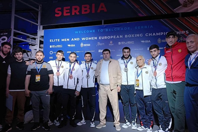 Армянские боксеры завоевали 7 медалей на чемпионате Европы в Белграде (ФОТО, ВИДЕО)   