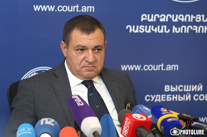 Высший судебный совет отказался восстановить полномочия Рубена Вардазаряна как председателя Совета ВСС