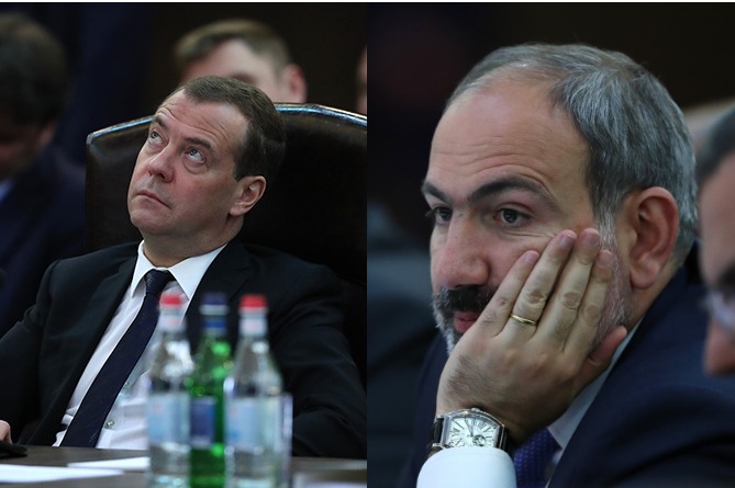 Пашинян прокомментировал реплику Медведева, взбудоражившую соцсети в Армении (ВИДЕО)