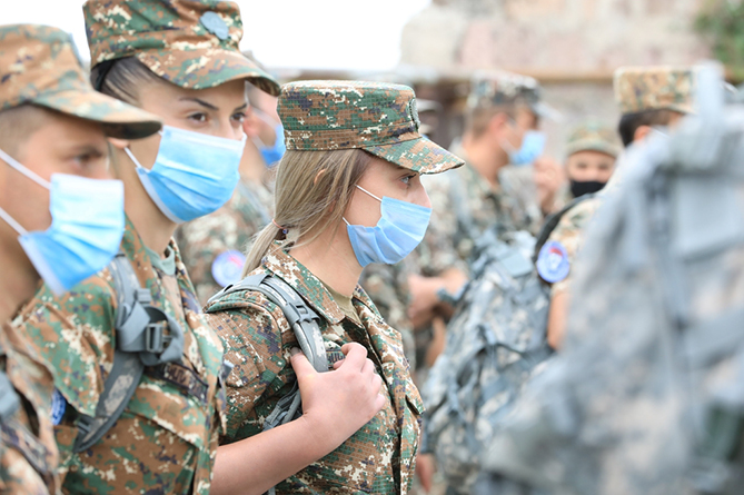 Армения отправила очередную группу миротворцев в Афганистан (ФОТО)