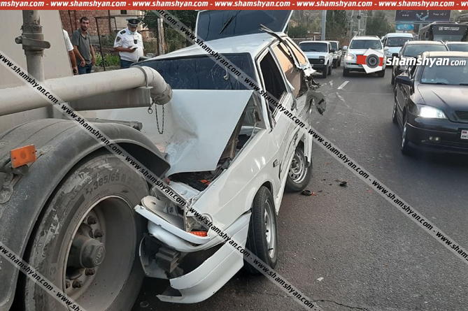 Страшная авария с участием КамАЗ-а и цементовоза произошла на оживленном проспекте Еревана, есть пострадавшие (ФОТО)