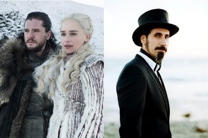 Серж Танкян исполнил саундтрек к 8-му сезону "Игр престолов" (ВИДЕО)